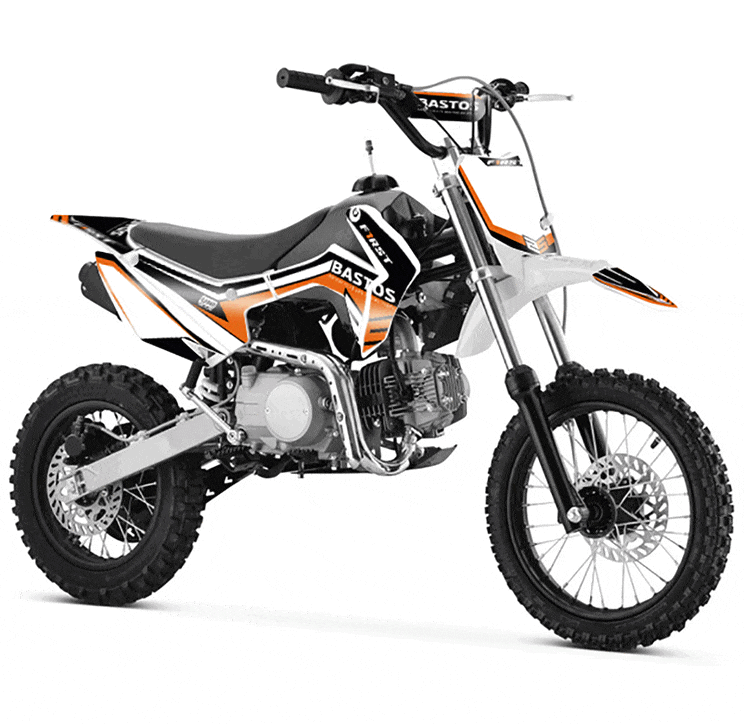 Pit bike Bastos BS 125 First Orange